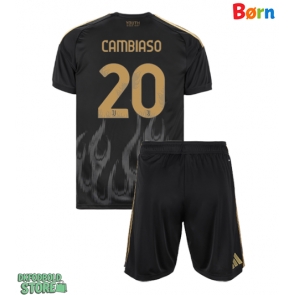 Juventus Andrea Cambiaso #20 Replika Babytøj Tredje sæt Børn 2026-27 Kortærmet (+ Korte bukser)